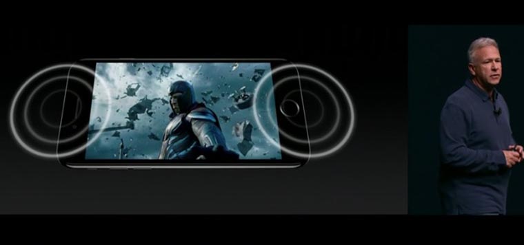 iPhone 7 стерео динамики