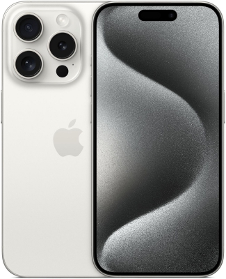 Apple iPhone 15 Pro 256GB Белый титан (eSIM)