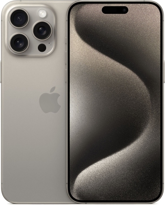 Apple iPhone 15 Pro Max 256GB Натуральный титан (eSIM)