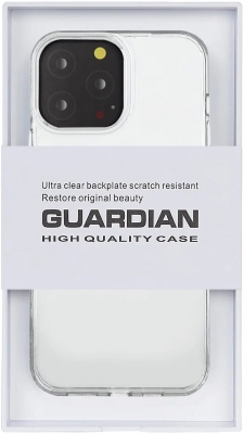 Чехол клип-кейс термополиуретановый K-Doo Guardian для iPhone 15 Pro Max (прозрачный)