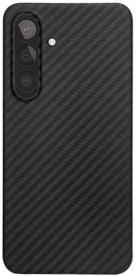 Чехол ультратонкий кевларовый VLP Kevlar Case с поддержкой MagSafe для Samsung S24 Plus (черный)