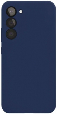 Чехол накладка VLP Aster Case с поддержкой MagSafe для Samsung S24 (темно-синий)
