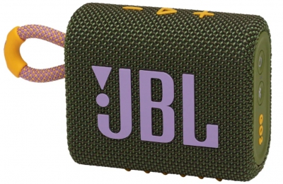 Портативная акустика JBL GO 3 (зеленый-желтый)