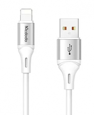 Кабель Mcdodo USB-A to lightning Color Series 1.2m 3A CA-1831 (белый)