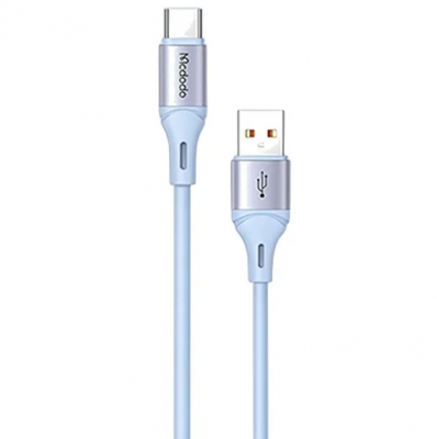 Кабель Mcdodo USB-A to Type-C Color Series 1.2m 5A QC 4.0 CA-1844 (голубой)