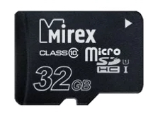 Карта памяти MicroSD Mirex 32GB Class 10