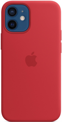 Чехол клип-кейс силиконовый Apple Case MagSafe для iPhone 12 mini (PRODUCT)RED, (MHKW3ZE/A)