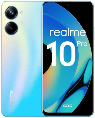 Realme 10 Pro 5G 8/256 ГБ, голубой