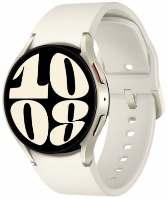 Часы Samsung Galaxy Watch6 40мм, LTE, белое золото (SM-R935)