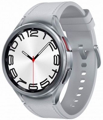 Часы Samsung Galaxy Watch6 Classic 47мм, LTE, серебро (SM-R965)