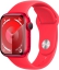 Часы Apple Watch Series 9, 41 мм, корпус из алюминия цвета (PRODUCT)RED, спортивный ремешок цвета (PRODUCT)RED, размер S/M (MRXG3)