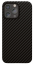 Чехол ультратонкий кевларовый VLP Kevlar Case с поддержкой MagSafe для iPhone 15 Pro Max (черный)