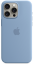 Чехол клип-кейс силиконовый Apple Silicone Case MagSafe для iPhone 15 Pro Max, цвет Winter Blue (MT1Y3)