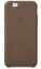 Клип-кейс Apple кожаный для iPhone 6 шоколадный