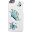 Чехол клип-кейс Icover Pure Butterfly White/Sky Blue для iPhone 6/6s (голубой)