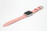Кожанный ремешок для часов для Apple розовый 38мм