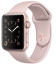 Apple Watch Series 2 корпус 42мм из алюминия цвета «розовое золото», спортивный ремешок цвета «розовый песок» (MQ142)