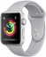 Apple Watch Series 3 42мм, корпус из серебристого алюминия, спортивный ремешок дымчатого цвета (MQL02)