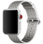 Ремешок из плетёного нейлона белого цвета, сетчатый узор для Apple Watch 42 мм (MQVL2ZM/A)
