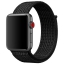 Спортивный браслет Nike цвета «чёрный/чистая платина» для Apple Watch 42 мм (MRPH2M/A)