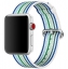 Ремешок из плетёного нейлона цвета «синяя полоска», сетчатый узор для Apple Watch 42 мм (MRHG2ZM/A)