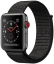 Apple Watch Series 3 Cellular 38мм, корпус из алюминия цвета «серый космос», спортивный браслет чёрного цвета (MRQE2)
