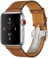 Apple Watch Series 3 Hermès Cellular 42мм, корпус из нержавеющей стали, ремешок Single Tour Deployment Buckle из кожи Barenia цвета Fauve (MQLT2)