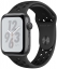 Apple Watch Nike+ Series 4, 44 мм, корпус из алюминия цвета «серый космос», спортивный ремешок Nike цвета «антрацитовый/чёрный» (MU6L2)