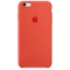 Силиконовый чехол для iPhone 6s Plus – оранжевый