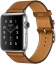 Apple Watch Series 2, Корпус 38 мм из нержавеющей стали, ремешок Simple Tour из кожи Barenia цвета Fauve (MNQ82)