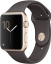 Apple Watch Series 2, Корпус 42 мм из золотистого алюминия, спортивный ремешок цвета «тёмное какао» (MNPN2)