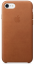 Чехол клип-кейс кожаный Apple Leather Case для iPhone 7/8, золотисто-коричневый цвет (MQH72ZM/A)