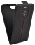 Чехол флип-кейс кожаный Ferrari Montecarlo Flip Leather Black для iPhone 7/8 (черный)