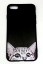 Чехол клип-кейс силиконовый CTI для Apple iPhone 7/8 кошка ч/б (черный)