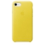 Чехол клип-кейс кожаный Apple Leather Case для iPhone 7/8, цвет «жёлтый бутон» (MRG72ZM/A)