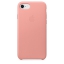 Чехол клип-кейс кожаный Apple Leather Case для iPhone 7/8, бледно-розовый цвет (MRG62ZM/A)