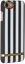 Чехол клип-кейс для Apple iPhone 7/8 Richmond&finch Stripes Acai (черный,белый)