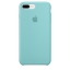 Чехол клип-кейс силиконовый Apple Silicone Case для iPhone 7 Plus/8 Plus, цвет «синее море»