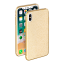 Чехол клип-кейс Deppa Chic для iPhone X/XS с рамкой (золотой)