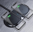 Беспроводное зарядное устройство Baseus Dual Wireless Charger WXXHJ-A01 для двух телефонов + СЗУ (черный)