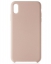 Чехол клип-кейс CTI soft-case seria для Apple iPhone XS max (светло-розовый)