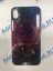 Чехол клип-кейс силиконовый для Apple iPhone XR гранит (черно-розовый)