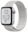 Apple Watch Nike+ Series 4 Cellular, 40 мм, корпус из алюминия серебристого цвета, нейлоновый браслет цвета «белая ракушка» (MTX72)
