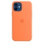 Чехол клип-кейс силиконовый Apple Silicone Case MagSafe для iPhone 12/12 Pro, цвет «кумкват» (MHKY3ZE/A)