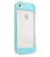 Чехол i-Crystal Aeonaz на iPhone 5/5S (светится в темноте) голубой