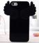 Чехол силиконовый клип-кейс Angle wing  для iPhone 5/5s черный