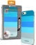 Чехол клип-кейс Canyon CNA-I5C02BL для iPhone 5/5S голубой  + защитная пленка и стилус в комплекте