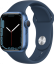 Часы Apple Watch Series 7, 41 мм, корпус из алюминия синего цвета, спортивный ремешок цвета «синий омут» (MKN13)