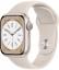 Часы Apple Watch Series 8, 41 мм, корпус из алюминия цвета «сияющая звезда», спортивный ремешок цвета «сияющая звезда», размер S/M и M/L (MNP63)