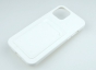 Чехол накладка силиконовый CTI для Apple iPhone 12 Pro Max (6.7) с карманом для карт (белый) Екатеринбург